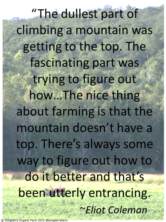 Coleman quote on farming
